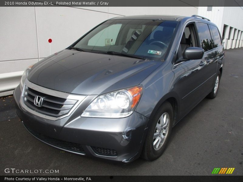 Polished Metal Metallic / Gray 2010 Honda Odyssey EX-L