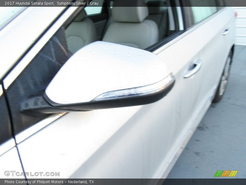 Symphony Silver / Gray 2017 Hyundai Sonata Sport