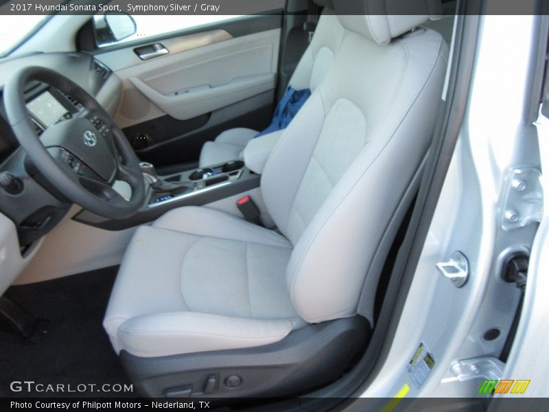 Symphony Silver / Gray 2017 Hyundai Sonata Sport