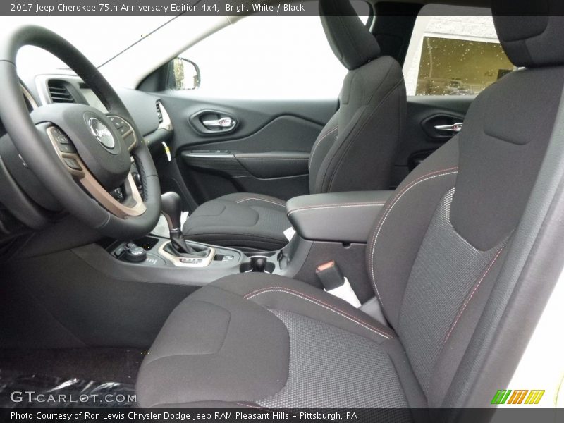  2017 Cherokee 75th Anniversary Edition 4x4 Black Interior