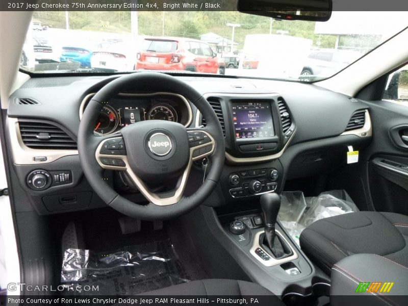 Black Interior - 2017 Cherokee 75th Anniversary Edition 4x4 