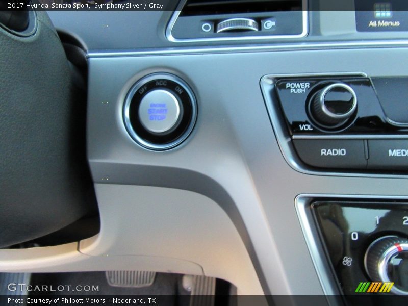 Controls of 2017 Sonata Sport