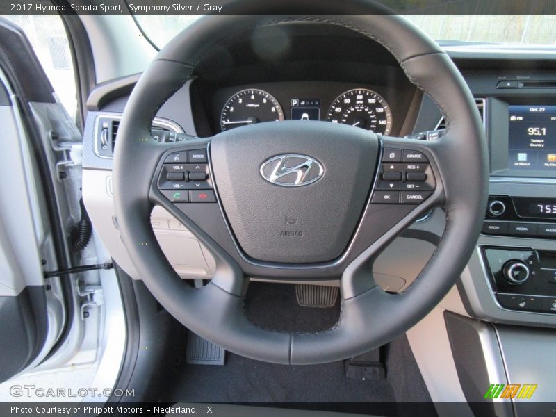  2017 Sonata Sport Steering Wheel