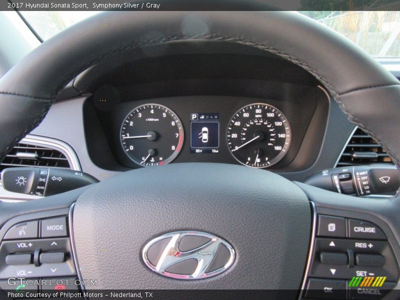 Controls of 2017 Sonata Sport