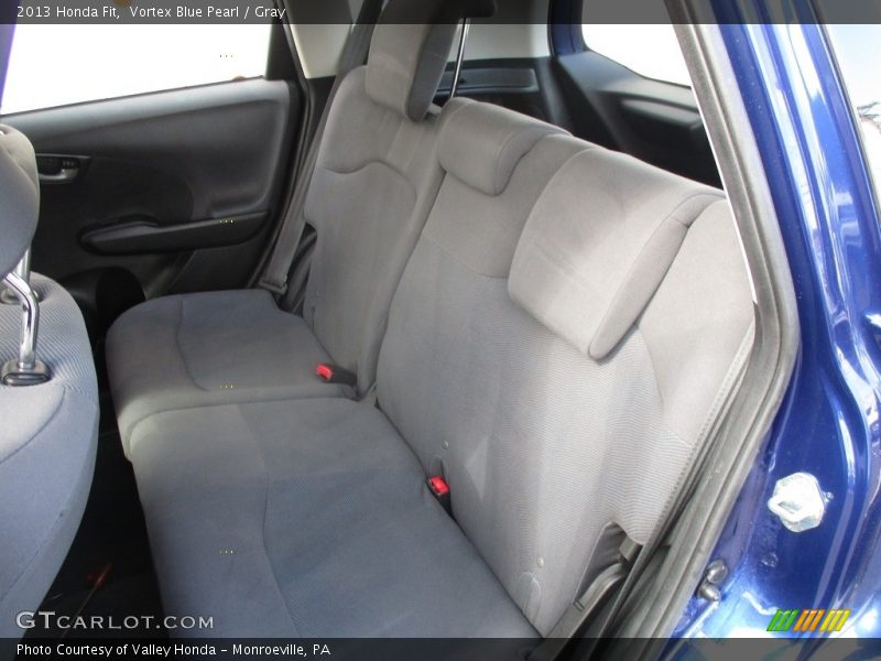Vortex Blue Pearl / Gray 2013 Honda Fit