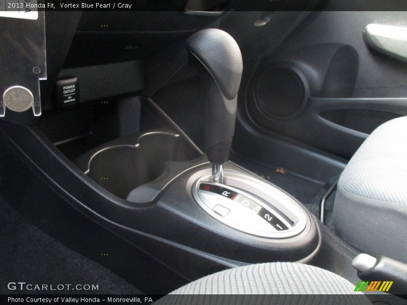 Vortex Blue Pearl / Gray 2013 Honda Fit