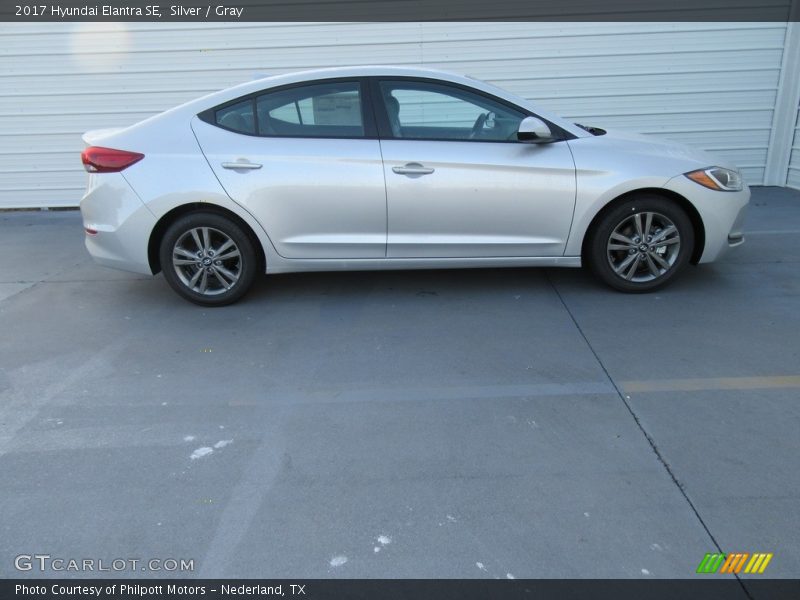 Silver / Gray 2017 Hyundai Elantra SE