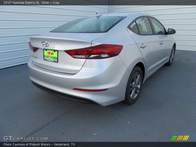 Silver / Gray 2017 Hyundai Elantra SE