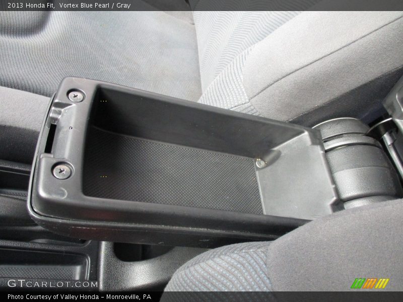 Vortex Blue Pearl / Gray 2013 Honda Fit