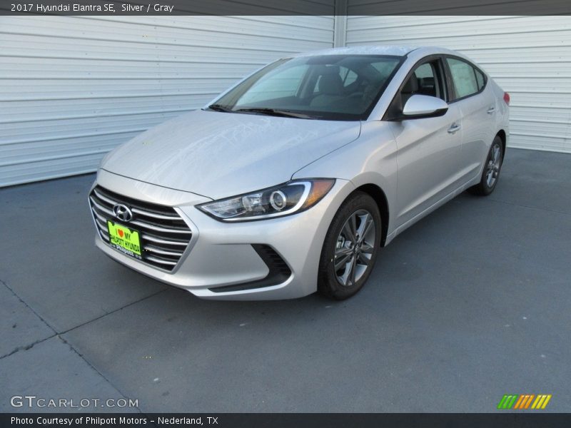 Silver / Gray 2017 Hyundai Elantra SE