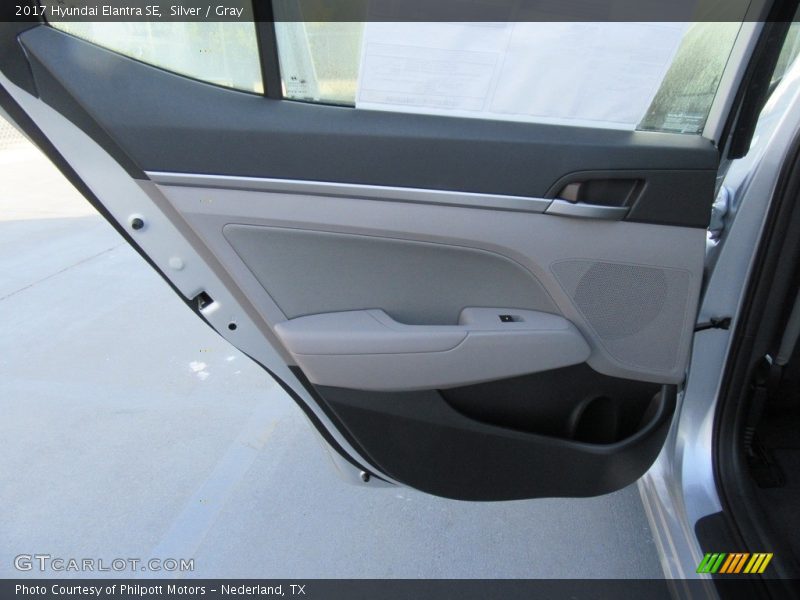 Silver / Gray 2017 Hyundai Elantra SE