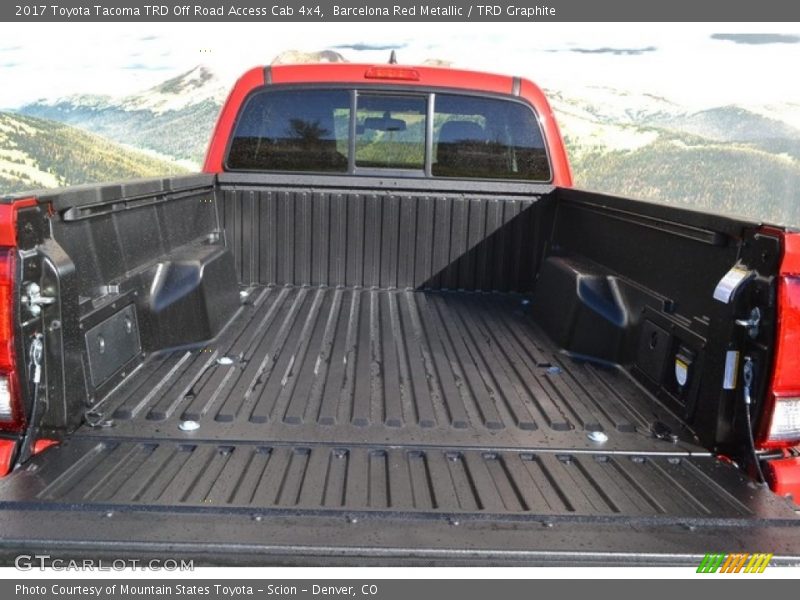 Barcelona Red Metallic / TRD Graphite 2017 Toyota Tacoma TRD Off Road Access Cab 4x4