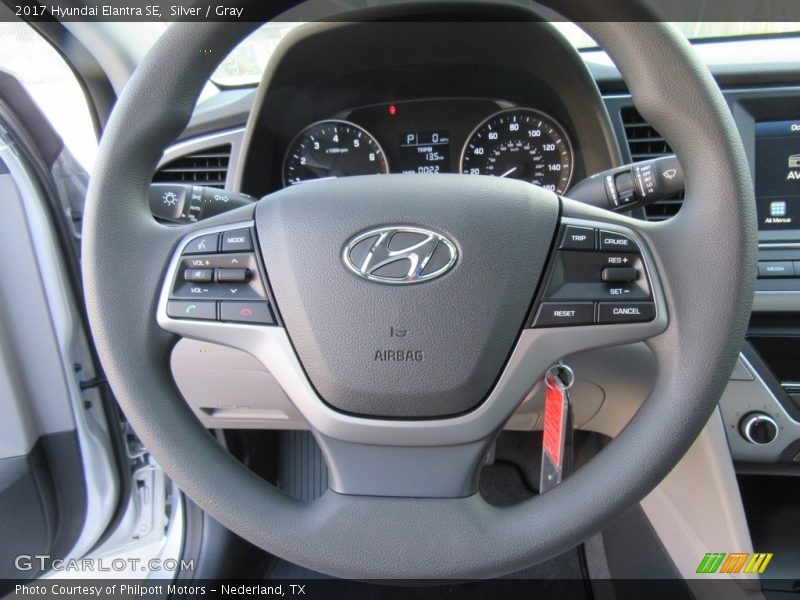 Silver / Gray 2017 Hyundai Elantra SE