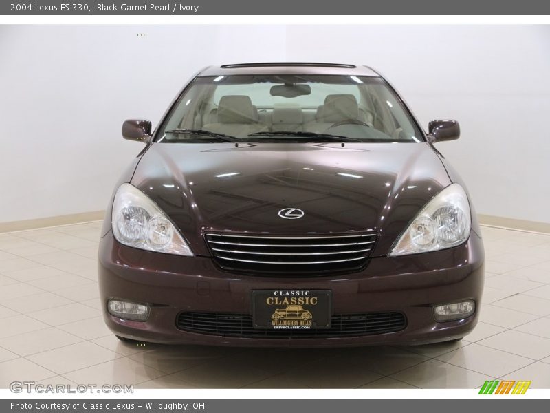 Black Garnet Pearl / Ivory 2004 Lexus ES 330
