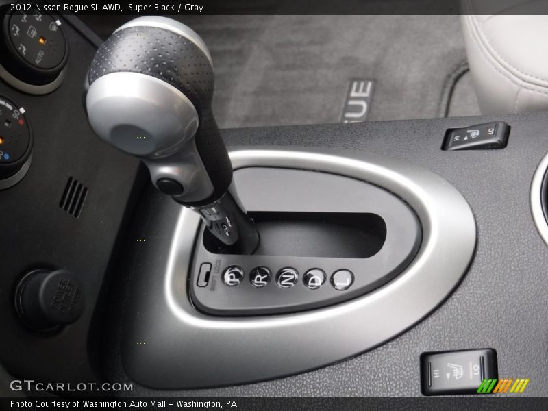 Super Black / Gray 2012 Nissan Rogue SL AWD