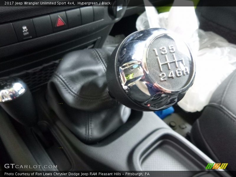 Hypergreen / Black 2017 Jeep Wrangler Unlimited Sport 4x4