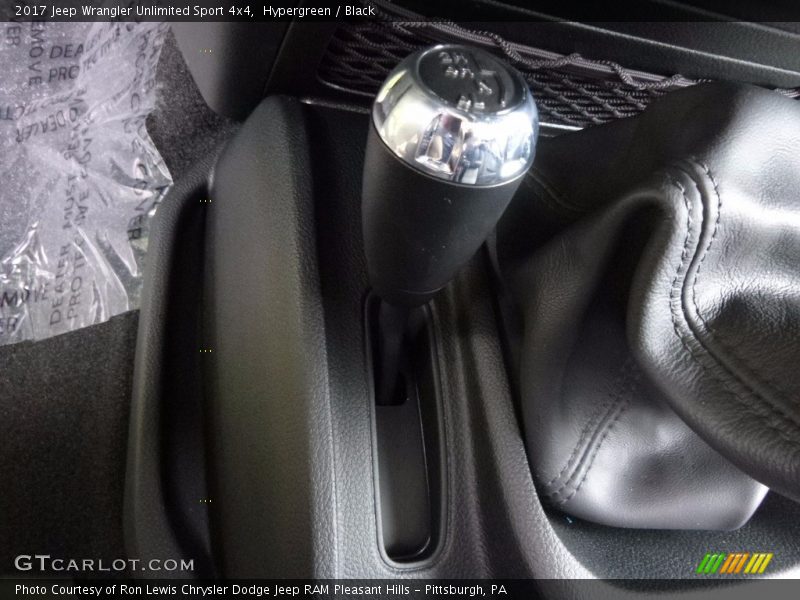 Hypergreen / Black 2017 Jeep Wrangler Unlimited Sport 4x4