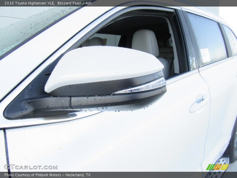 Blizzard Pearl / Ash 2016 Toyota Highlander XLE
