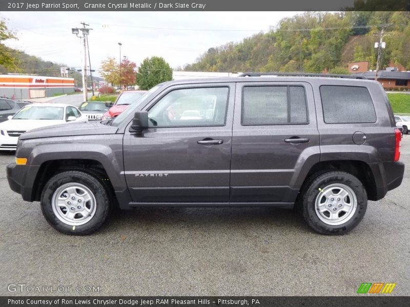 Granite Crystal Metallic / Dark Slate Gray 2017 Jeep Patriot Sport