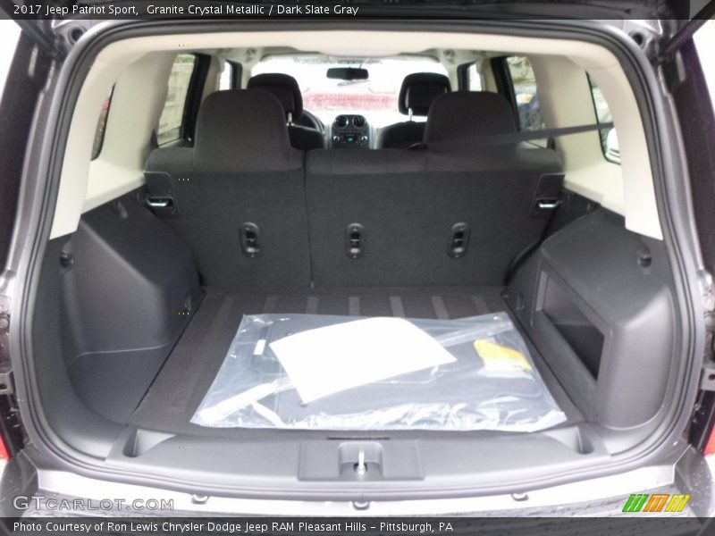 Granite Crystal Metallic / Dark Slate Gray 2017 Jeep Patriot Sport