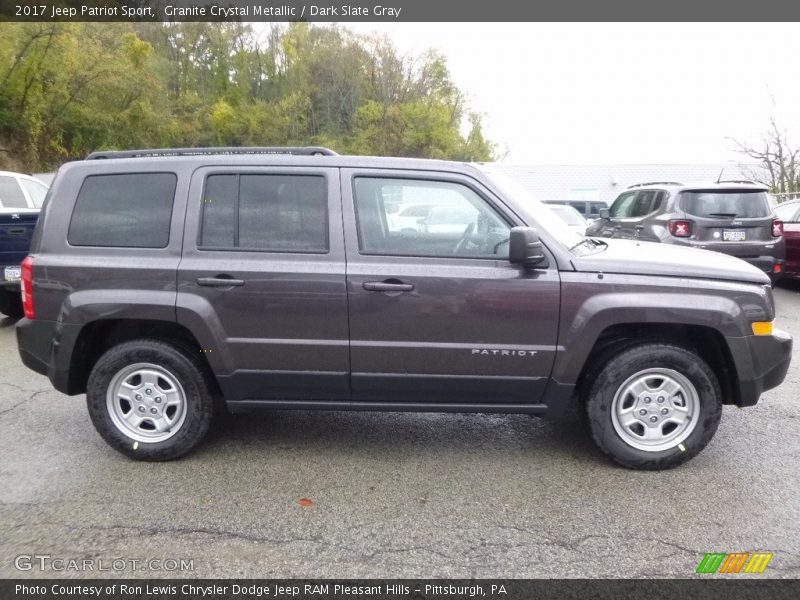Granite Crystal Metallic / Dark Slate Gray 2017 Jeep Patriot Sport