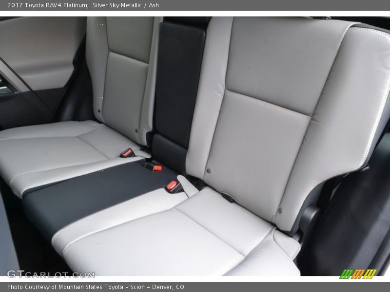 Silver Sky Metallic / Ash 2017 Toyota RAV4 Platinum