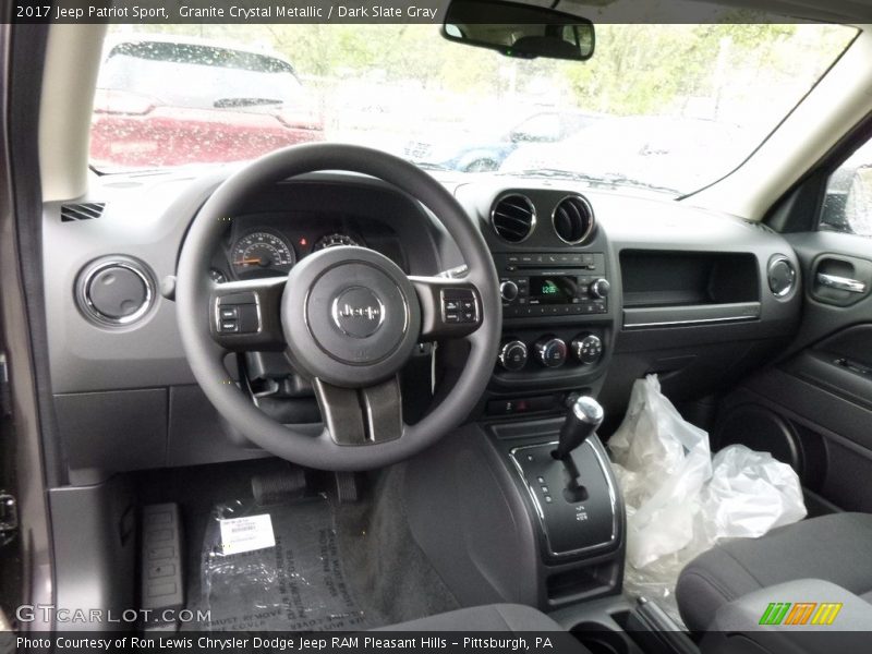 Granite Crystal Metallic / Dark Slate Gray 2017 Jeep Patriot Sport