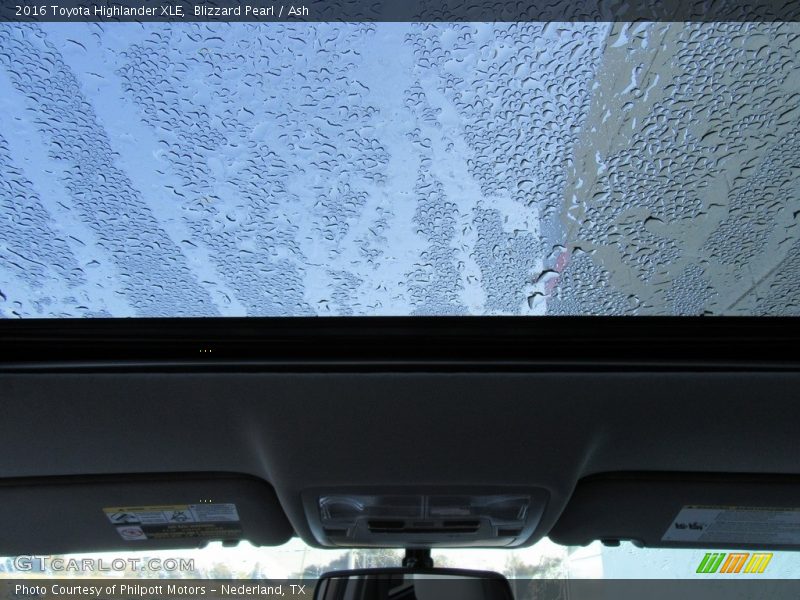 Blizzard Pearl / Ash 2016 Toyota Highlander XLE