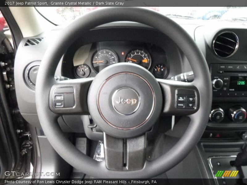 Granite Crystal Metallic / Dark Slate Gray 2017 Jeep Patriot Sport