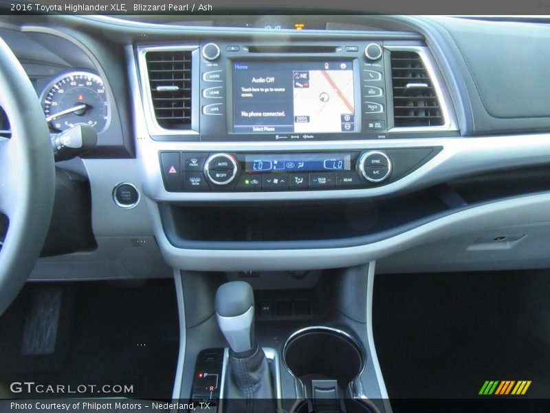 Blizzard Pearl / Ash 2016 Toyota Highlander XLE