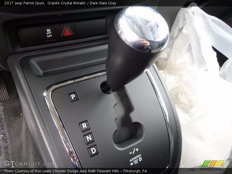Granite Crystal Metallic / Dark Slate Gray 2017 Jeep Patriot Sport
