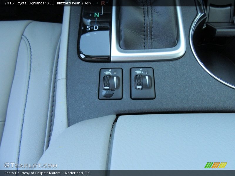 Blizzard Pearl / Ash 2016 Toyota Highlander XLE