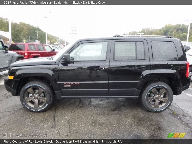 Black / Dark Slate Gray 2017 Jeep Patriot 75th Anniversary Edition 4x4