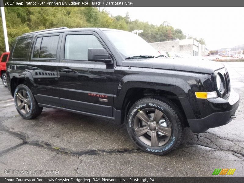 Black / Dark Slate Gray 2017 Jeep Patriot 75th Anniversary Edition 4x4