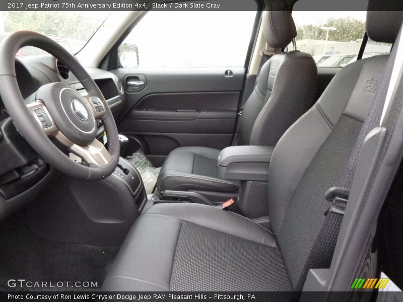 Black / Dark Slate Gray 2017 Jeep Patriot 75th Anniversary Edition 4x4