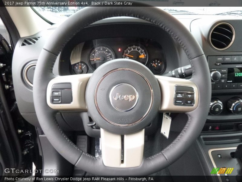 Black / Dark Slate Gray 2017 Jeep Patriot 75th Anniversary Edition 4x4
