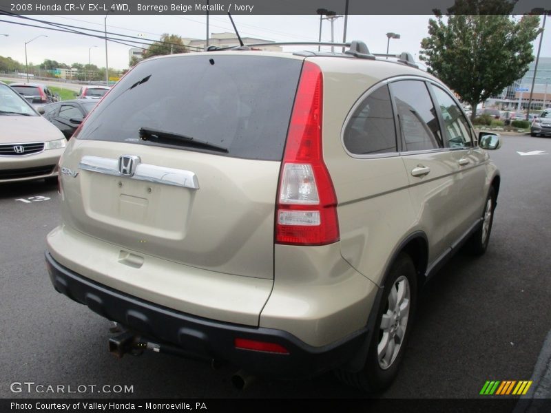 Borrego Beige Metallic / Ivory 2008 Honda CR-V EX-L 4WD