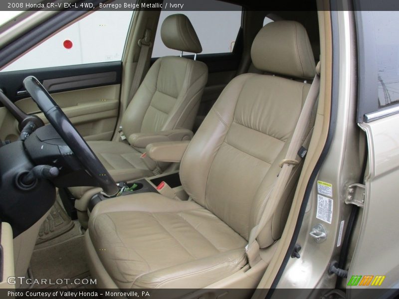 Front Seat of 2008 CR-V EX-L 4WD