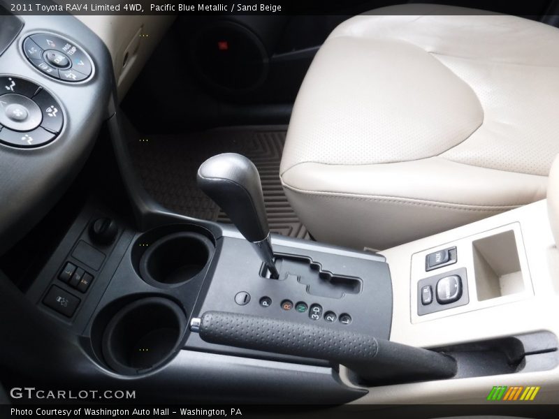 Pacific Blue Metallic / Sand Beige 2011 Toyota RAV4 Limited 4WD