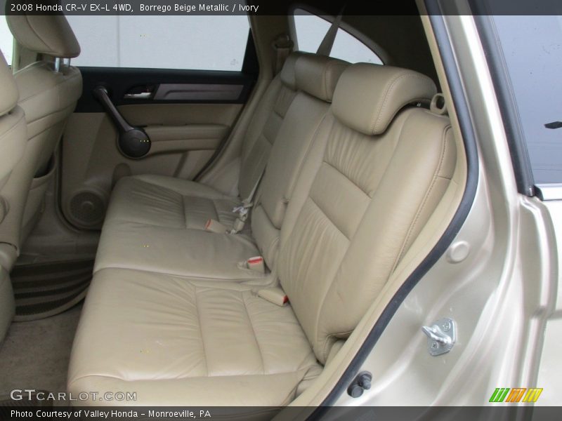 Rear Seat of 2008 CR-V EX-L 4WD