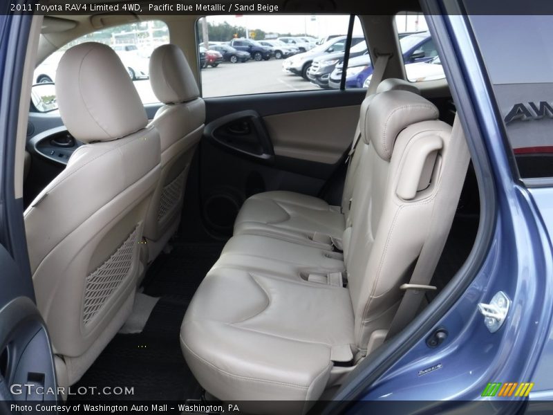 Pacific Blue Metallic / Sand Beige 2011 Toyota RAV4 Limited 4WD