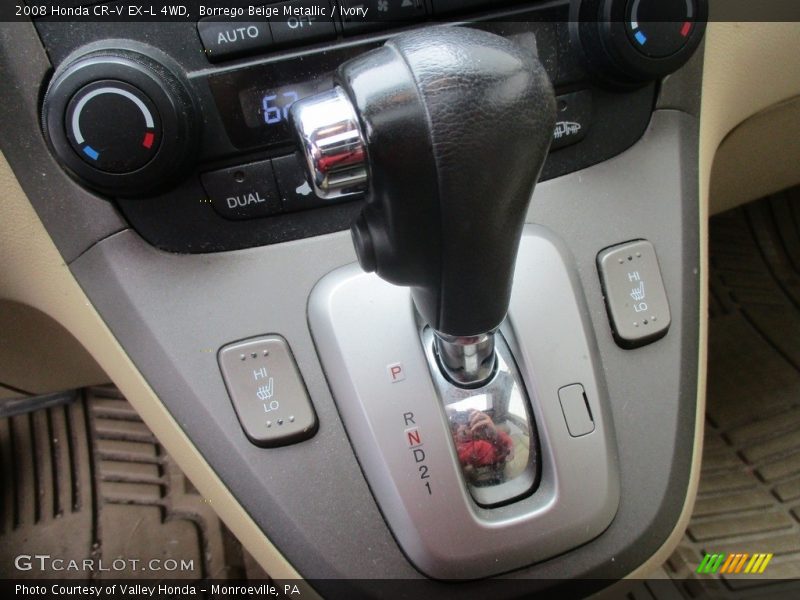  2008 CR-V EX-L 4WD 5 Speed Automatic Shifter