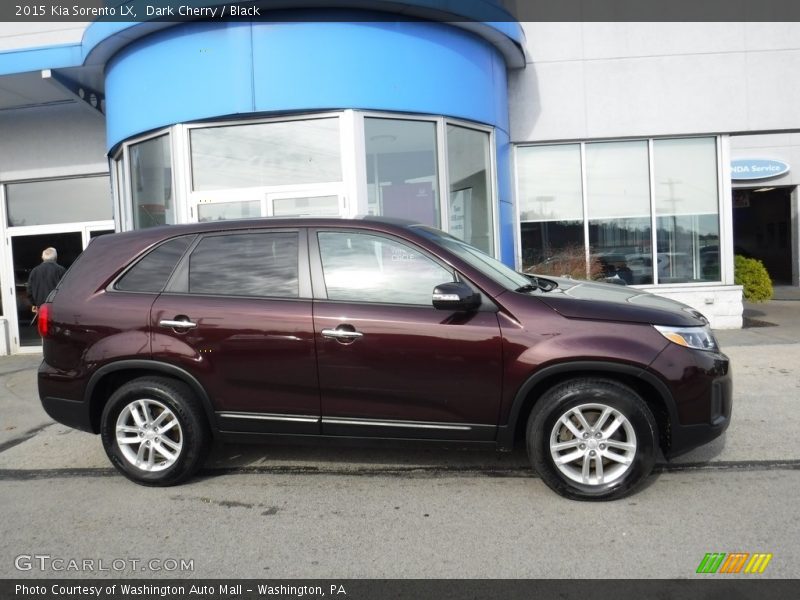 Dark Cherry / Black 2015 Kia Sorento LX