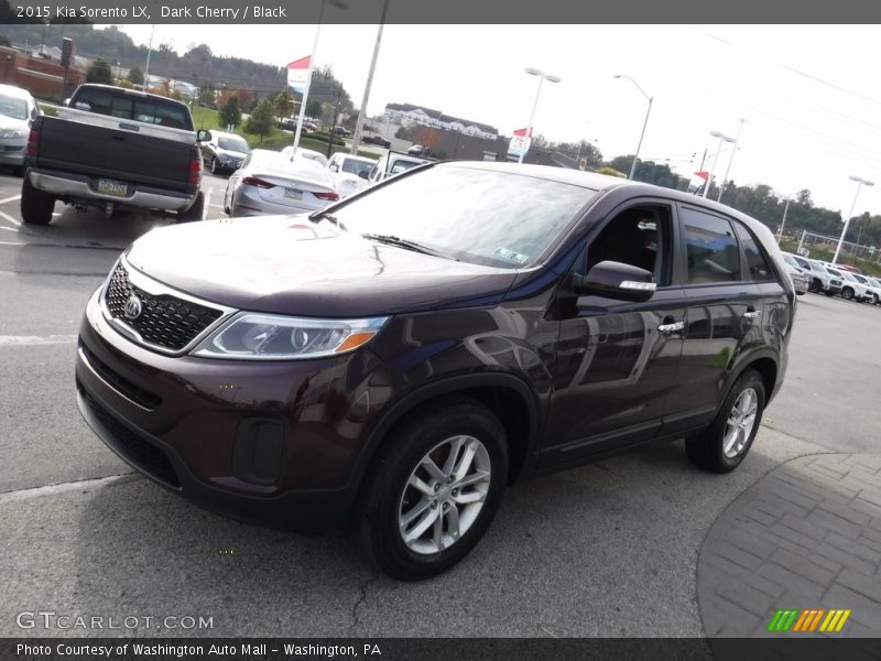 Dark Cherry / Black 2015 Kia Sorento LX