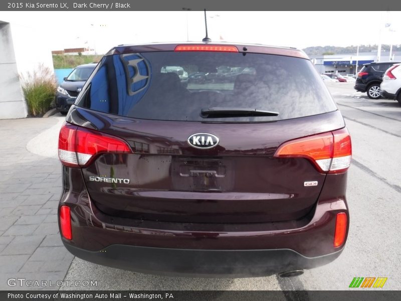Dark Cherry / Black 2015 Kia Sorento LX