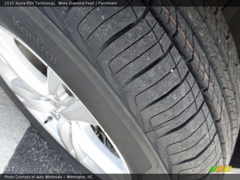 White Diamond Pearl / Parchment 2015 Acura RDX Technology