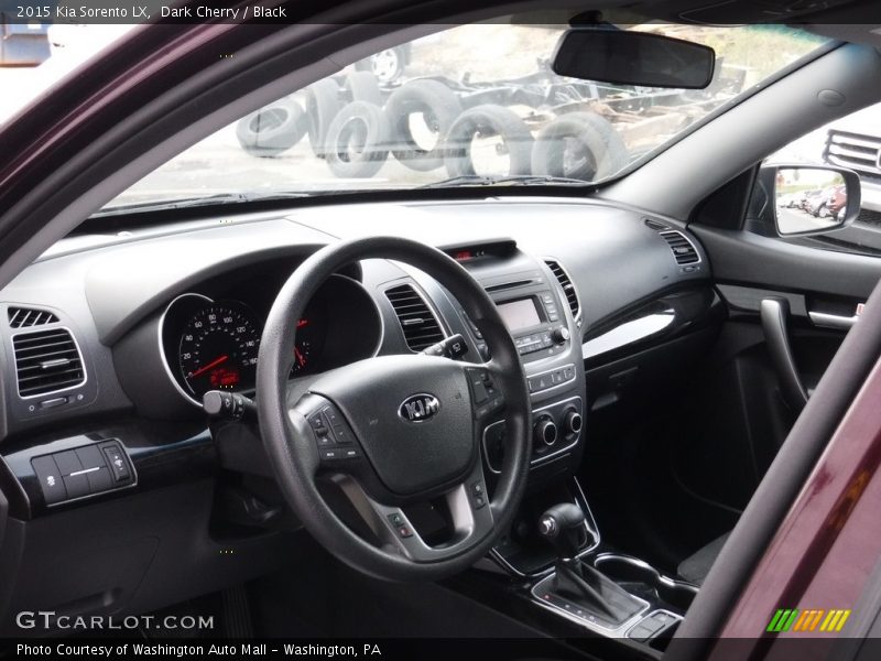 Dark Cherry / Black 2015 Kia Sorento LX