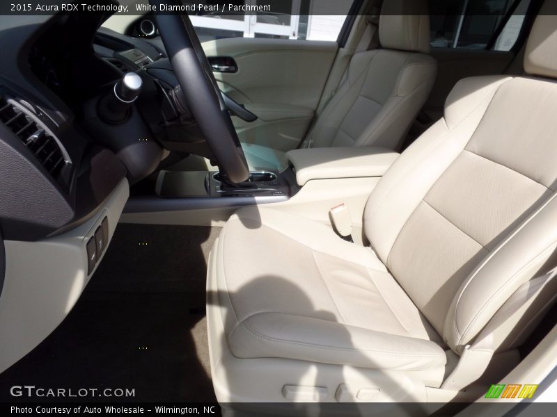 White Diamond Pearl / Parchment 2015 Acura RDX Technology