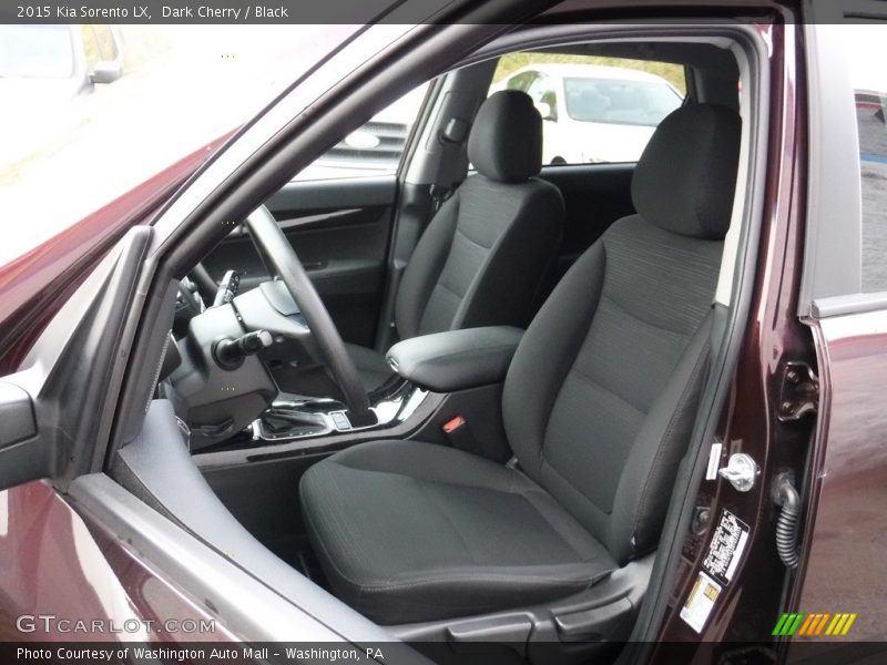  2015 Sorento LX Black Interior
