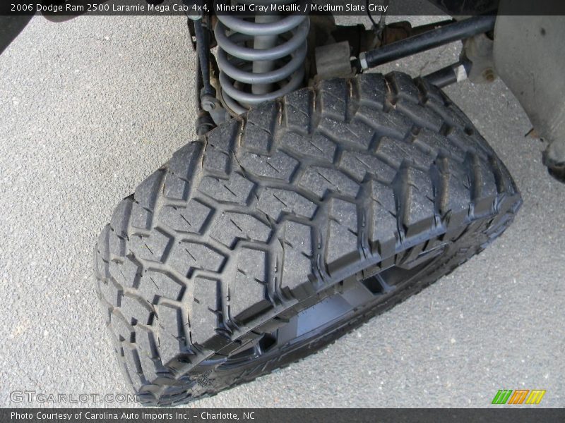 Mineral Gray Metallic / Medium Slate Gray 2006 Dodge Ram 2500 Laramie Mega Cab 4x4